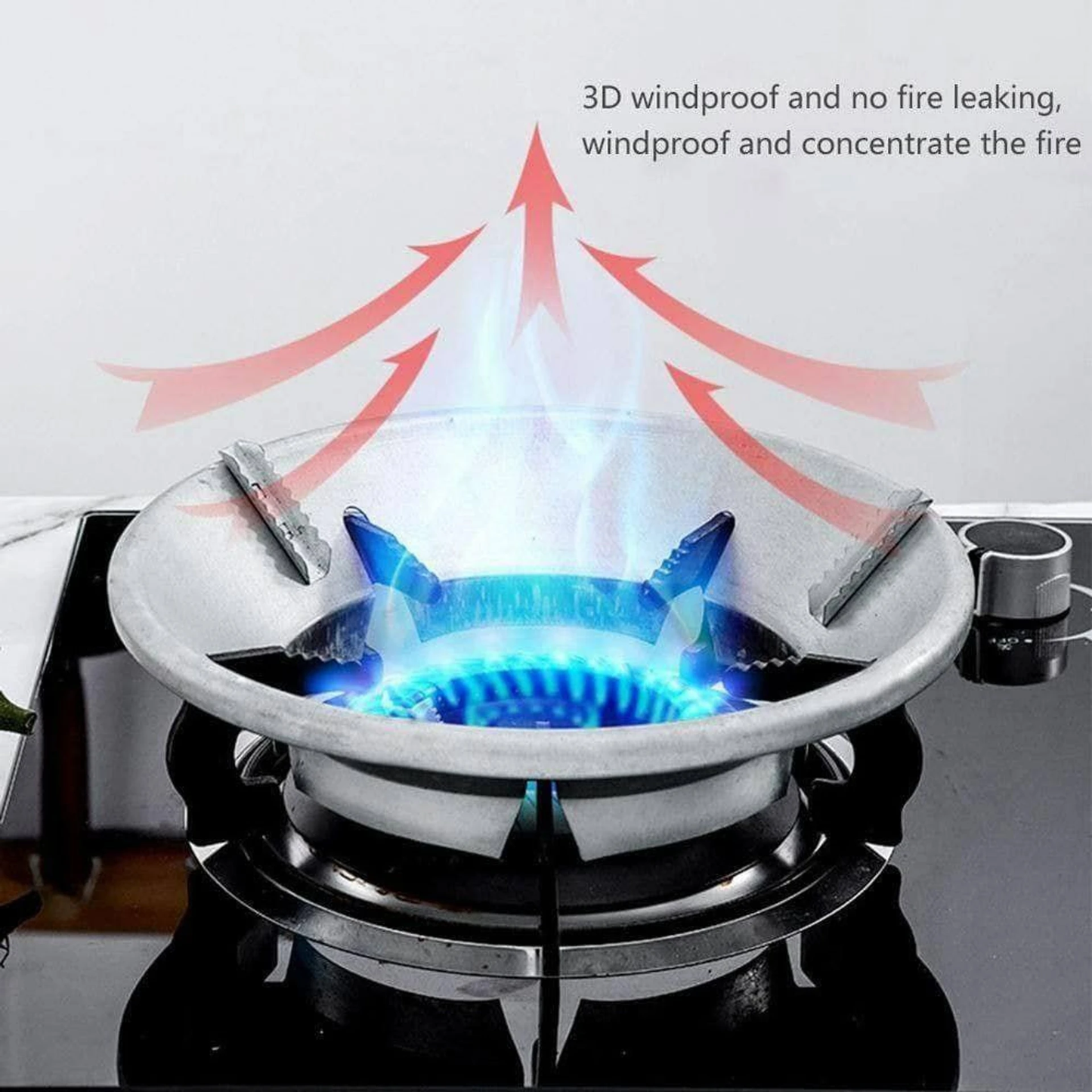 Crafty Gas Saver Burner Stand | Gas Saver Jali | Gas Stove Fire & Energy Saving Stand 5 kg Roaster (Grey)
