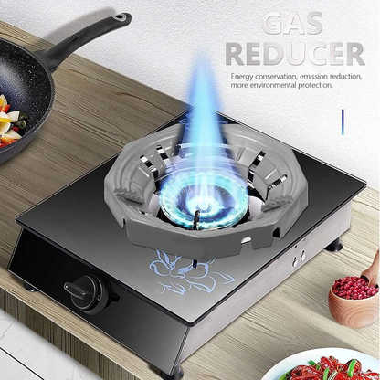 Crafty Gas Saver Burner Stand | Gas Saver Jali | Gas Stove Fire & Energy Saving Stand 5 kg Roaster (Grey)