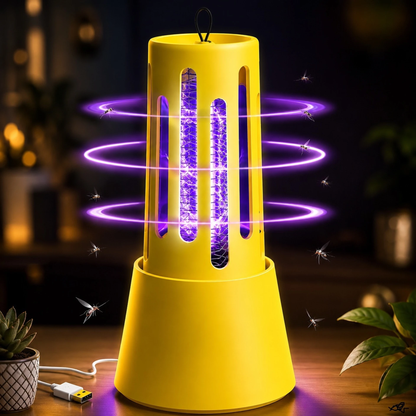 Opal Best Bug Zapper Mosquito Killer Lamp USB Electric Mosquito Light Anti Fly Electric Insect Killer Indoor, Outdoor (Lantern)
