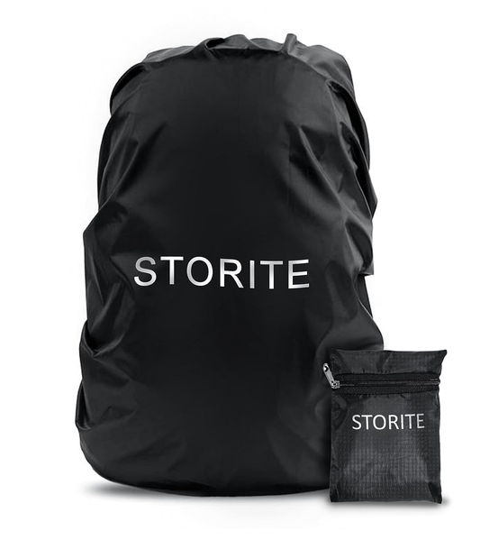 Storite Dust & Rain Cover For Standard Backpack With Pouch