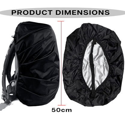 Storite Dust & Rain Cover For Standard Backpack With Pouch