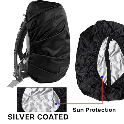 Storite Dust & Rain Cover For Standard Backpack With Pouch