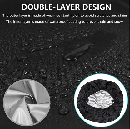 Storite Dust & Rain Cover For Standard Backpack With Pouch